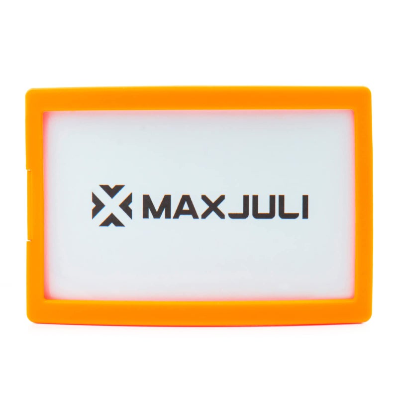 MAXJULI Ski Goggles Pass Holder (Orange) - Image 1